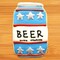 Soda Beer Can Cookie Cutter 4 in, CookieCutter.com, Tin Plated Steel, Handmade in the USA